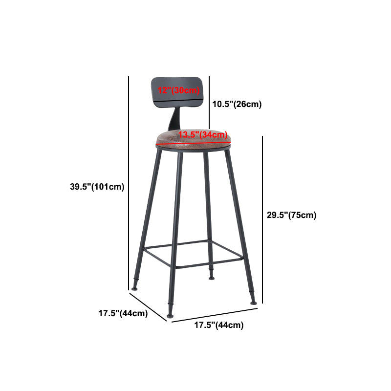 Industrial Bar Set 1/2/3/5 Pcs Metal Bar Stools and Solid Wood Top Bar Table Clearhalo 'Bar Furniture' 'furn' 'furn_home_bar_bar_sets' 'Furniture' 'Home Bars & Bar Sets' 'home_bar_bar_sets' 'Kitchen & Dining Furniture' 5634852
