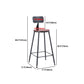 Industrial Bar Set 1/2/3/5 Pcs Metal Bar Stools and Solid Wood Top Bar Table Clearhalo 'Bar Furniture' 'furn' 'furn_home_bar_bar_sets' 'Furniture' 'Home Bars & Bar Sets' 'home_bar_bar_sets' 'Kitchen & Dining Furniture' 5634853