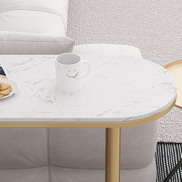 Juego de mesa de bar de mármol sintético estilo Glam, mesa de mostrador de 1/2/3 piezas para interior