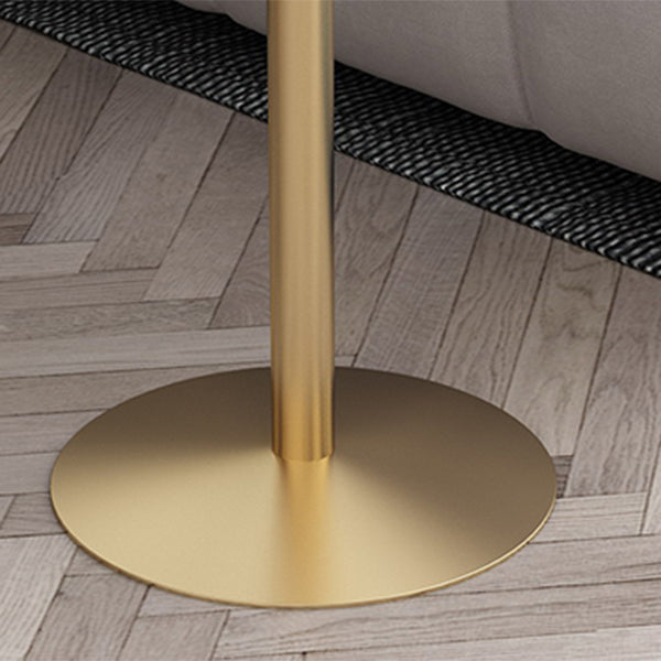 Juego de mesa de bar de mármol sintético estilo Glam, mesa de mostrador de 1/2/3 piezas para interior