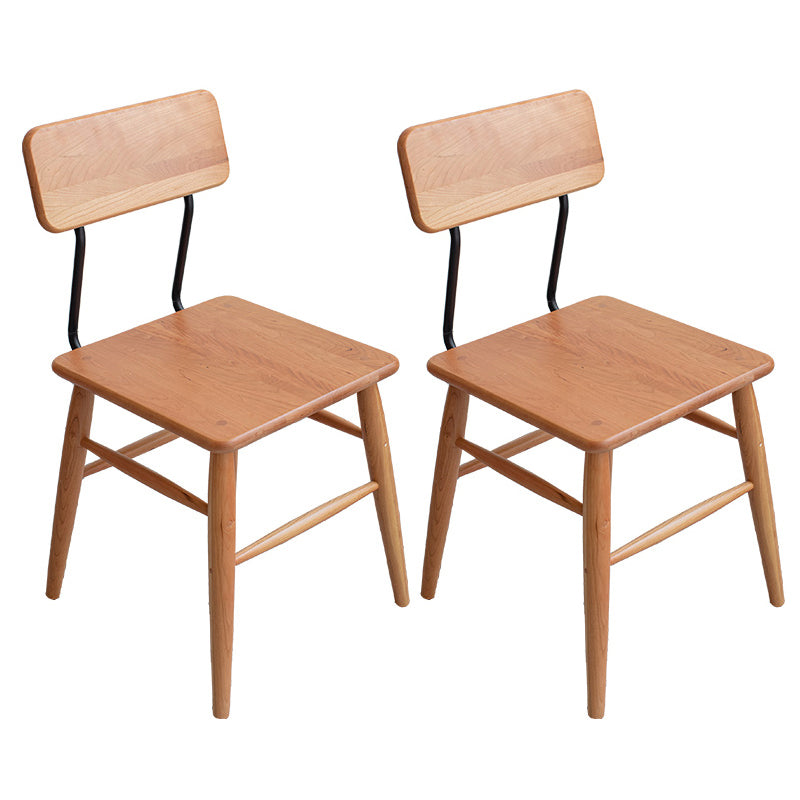 Set da pranzo moderno da 1/4/5/6 pezzi Tavolo da pranzo rettangolare in legno di ciliegio per sala da pranzo
