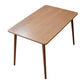 Set da pranzo moderno da 1/4/5/6 pezzi Tavolo da pranzo rettangolare in legno di ciliegio per sala da pranzo