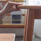 Set da pranzo moderno da 1/4/5/6 pezzi Tavolo da pranzo rettangolare in legno di ciliegio per sala da pranzo