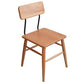 Set da pranzo moderno da 1/4/5/6 pezzi Tavolo da pranzo rettangolare in legno di ciliegio per sala da pranzo