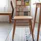 Set da pranzo moderno da 1/4/5/6 pezzi Tavolo da pranzo rettangolare in legno di ciliegio per sala da pranzo
