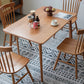 Set da pranzo moderno da 1/4/5/6 pezzi Tavolo da pranzo rettangolare in legno di ciliegio per sala da pranzo
