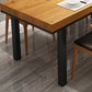 Industrial Rectangle Dining Set 1/2/5 Pieces Solid Wood Dinette Set for Shop Clearhalo 'Dining Room Sets' 'Dining Tables & Seating' 'dining_room_set' 'furn' 'furn_dining_room_set' 'Furniture' 'Kitchen & Dining Furniture' 5634926