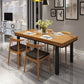 Industrial Rectangle Dining Set 1/2/5 Pieces Solid Wood Dinette Set for Shop Clearhalo 'Dining Room Sets' 'Dining Tables & Seating' 'dining_room_set' 'furn' 'furn_dining_room_set' 'Furniture' 'Kitchen & Dining Furniture' 5634928