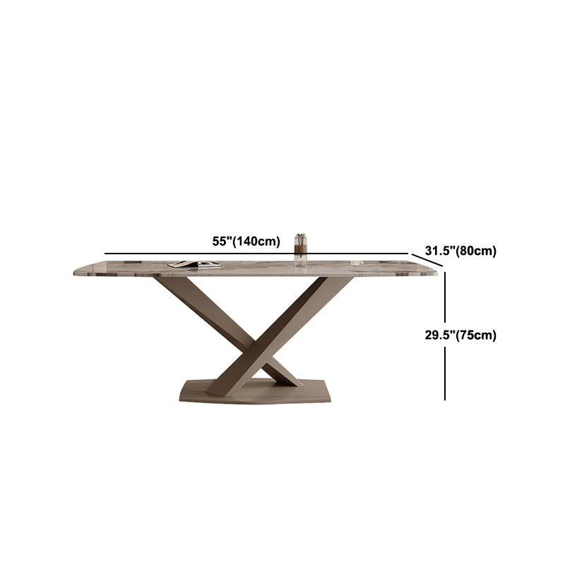 Glam Dining Set 1/3/4 Pcs Gold Rectangle Dining Table with Upholstered Chairs Clearhalo 'Dining Room Sets' 'Dining Tables & Seating' 'dining_room_set' 'furn' 'furn_dining_room_set' 'Furniture' 'Kitchen & Dining Furniture' 5635223