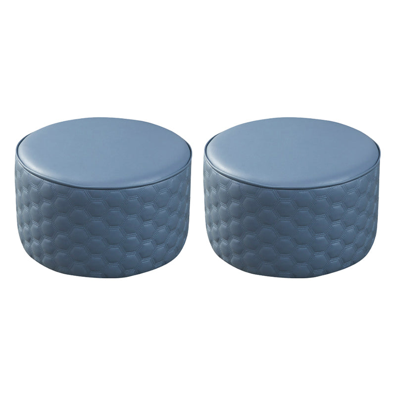 Hexagonal Pattern Water Resistant Standard Modern Orange for Drawing Room