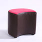 Modern Specialty Target Pouf Plain PU Leather Water Resistant Ottoman Taverna Black-Pink 1 Piece Clearhalo 'furn' 'furn_ottomans_poufs' 'Furniture' 'Living Room Furniture' 'Ottomans & Poufs' 'ottomans_poufs' 5635786