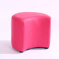 Modern Specialty Target Pouf Plain PU Leather Water Resistant Ottoman Taverna Pink 1 Piece Clearhalo 'furn' 'furn_ottomans_poufs' 'Furniture' 'Living Room Furniture' 'Ottomans & Poufs' 'ottomans_poufs' 5635792