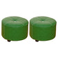 Pure Color Stain Resistant Standard Round Modern Yellow for Living Room 12"L x 12"W x 9"H Green 2 Piece Set Clearhalo 'furn' 'furn_ottomans_poufs' 'Furniture' 'Living Room Furniture' 'Ottomans & Poufs' 'ottomans_poufs' 5635851