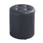Modern Ottoman Water Resistant Tufted Leather Round Foot Stool Ottoman Clearhalo 'furn' 'furn_ottomans_poufs' 'Furniture' 'Living Room Furniture' 'Ottomans & Poufs' 'ottomans_poufs' 5635994