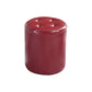 Modern Ottoman Water Resistant Tufted Leather Round Foot Stool Ottoman Red 1 Piece Clearhalo 'furn' 'furn_ottomans_poufs' 'Furniture' 'Living Room Furniture' 'Ottomans & Poufs' 'ottomans_poufs' 5636015