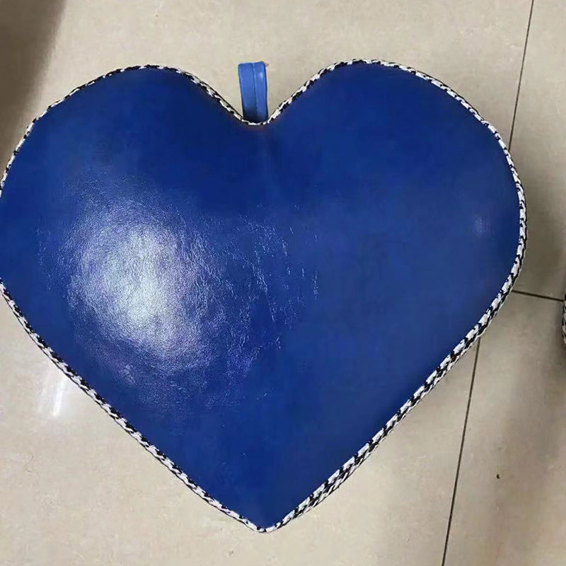 Ottoman Faux Leather Modern Specialty Water Resistant Houndstooth Pattern Ottoman Clearhalo 'furn' 'furn_ottomans_poufs' 'Furniture' 'Living Room Furniture' 'Ottomans & Poufs' 'ottomans_poufs' 5636041