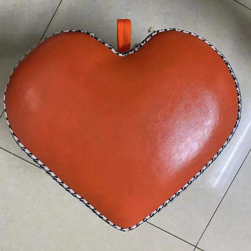 Ottoman Faux Leather Modern Specialty Water Resistant Houndstooth Pattern Ottoman Clearhalo 'furn' 'furn_ottomans_poufs' 'Furniture' 'Living Room Furniture' 'Ottomans & Poufs' 'ottomans_poufs' 5636053