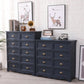 11.8" D Traditional Solid Wood Storage Chest Vertical Storage Chest Dresser with Drawers Clearhalo 'Bedroom Furniture' 'Dressers & Chests' 'dressers_chests' 'furn' 'furn_dressers_chests' 'Furniture' 5636140
