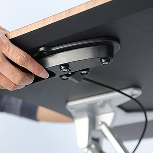 Modern Rectangular Office Desk Home Office Adjustable Writing Desk