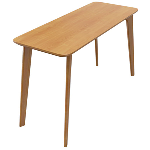 Modern Style Office Desk Curved Solid Wood Parsons Desk for Home Clearhalo 'furn' 'furn_office_desk' 'Furniture' 'Office Desks' 'Office Furniture' 'office_desk' 5636406