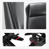 Modern Black Leather Desk Chair met Hight Back Home Bureau stoel