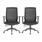 Modern Desk Chair Mesh Mid-Back Task Chair with Tilt Mechanism