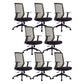 Modern Desk Chair Mesh Mid-Back Task Chair with Tilt Mechanism