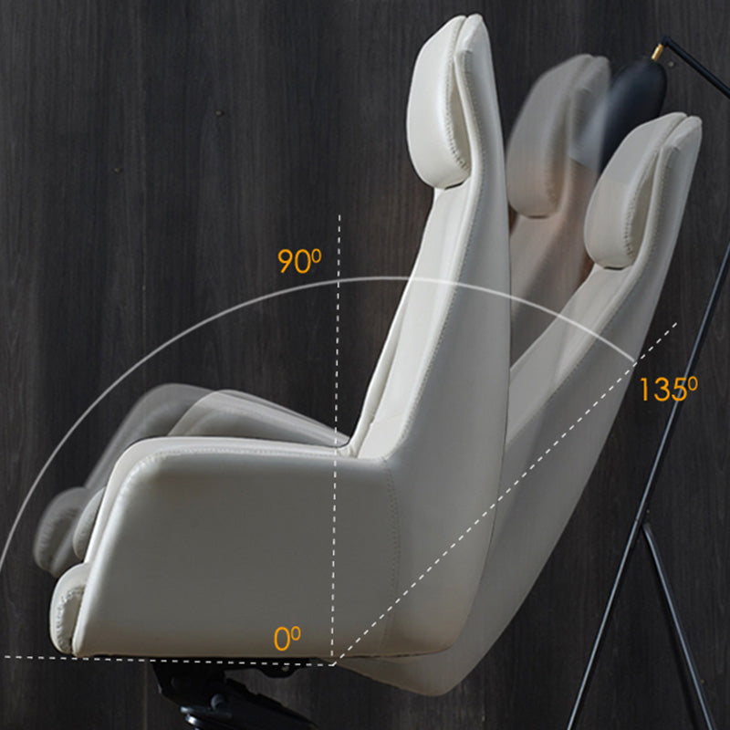 Silla de oficina de gestión de cuero moderna silla de computadora ergonómica ergonómica alta
