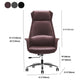 Silla de oficina de gestión de cuero moderna silla de computadora ergonómica ergonómica alta