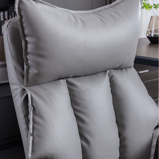 Moderne schuifstoel Hoge achterkant Ergonomisch verstelbaar leerstoel