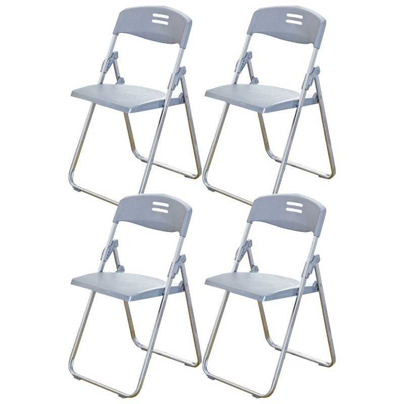 Sedia conferenza imbottita moderna senza braccio.