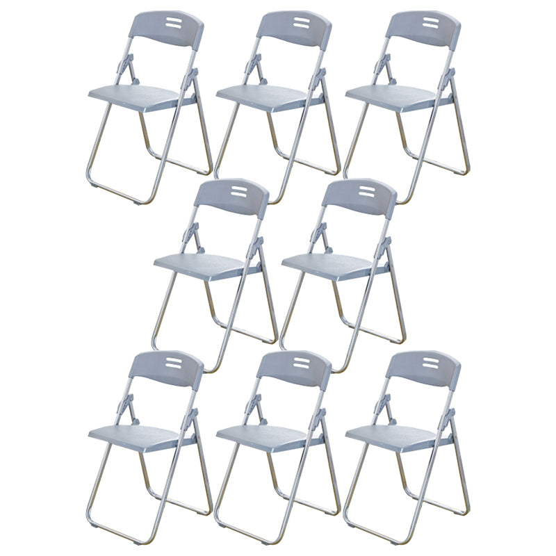 Sedia conferenza imbottita moderna senza braccio.