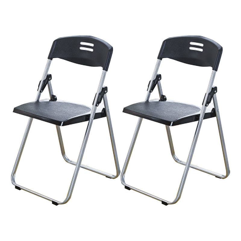 Sedia conferenza imbottita moderna senza braccio.