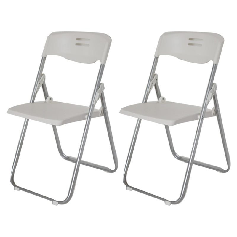 Moderner Plastik -Office -Stuhl Armless Folding Conference Stuhl