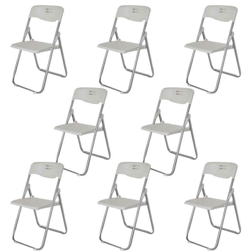 Moderner Plastik -Office -Stuhl Armless Folding Conference Stuhl