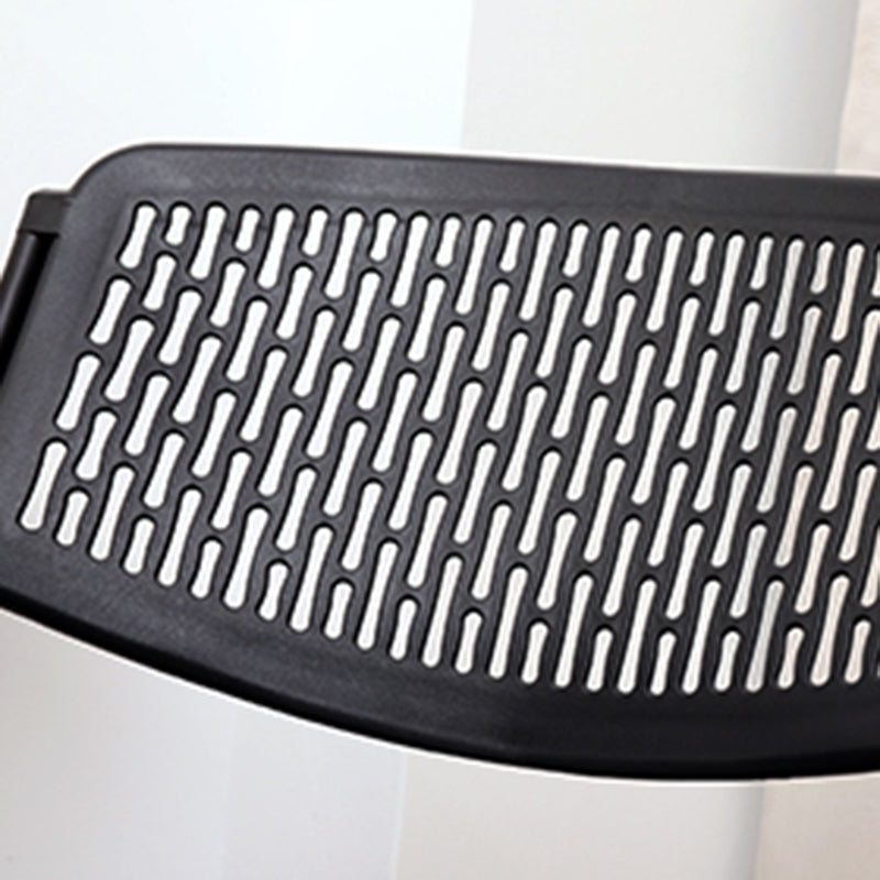 Modern Armless Conference Chair Plastic Low Back Office Chair