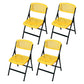 Modern Armless Conference Chair Plastic Low Back Office Chair