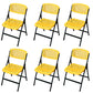 Modern Armless Conference Chair Plastic Low Back Office Chair