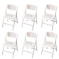 Modern Armless Conference Chair Plastic Low Back Office Chair