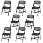 Modern Armless Conference Chair Plastic Low Back Office Chair