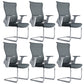 High Back Office Chair Rotatable Black Mesh Desk Chair with Adjustable Arm 6 Piece Set Casters Not Included Clearhalo 'furn' 'furn_office_chair' 'Furniture' 'Office Chairs' 'Office Furniture' 'office_chair' 5636966