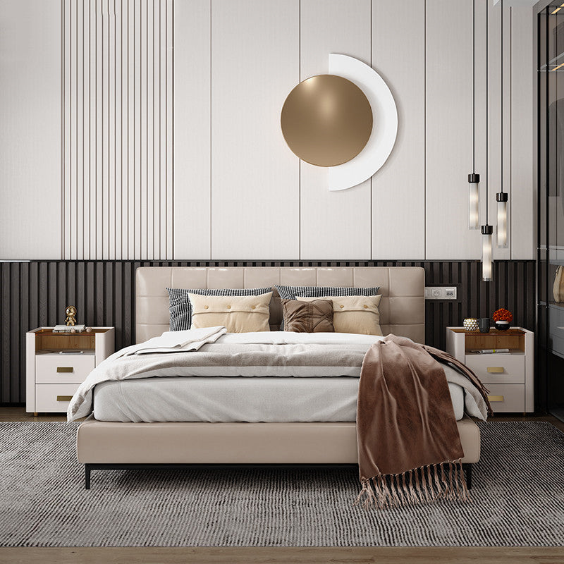 Glam 22 pollici H Top vetro in vetro Open Open Caricano a 2 traditori notturni