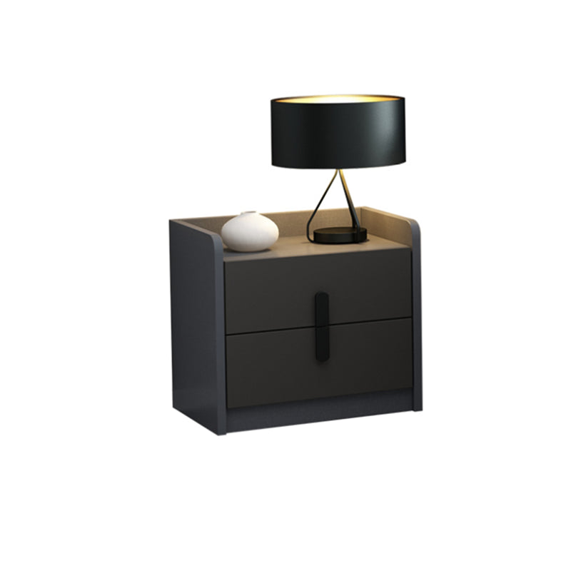 18 inch H Nightstand Imitatie Wood Lade opslag Modern bed nachtkastje