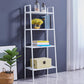 Bibliothèque de niveaux de style moderne 4 Open 59 "H x 14" W Ladder Bibshelf