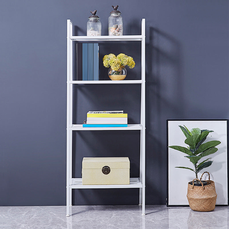 Bibliothèque de niveaux de style moderne 4 Open 59 "H x 14" W Ladder Bibshelf