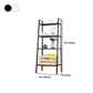 Bibliothèque de niveaux de style moderne 4 Open 59 "H x 14" W Ladder Bibshelf