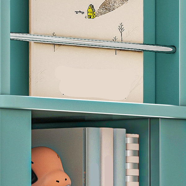 Estantería moderna de madera de ingeniería estándar estandalización vertical de espalda cerrada