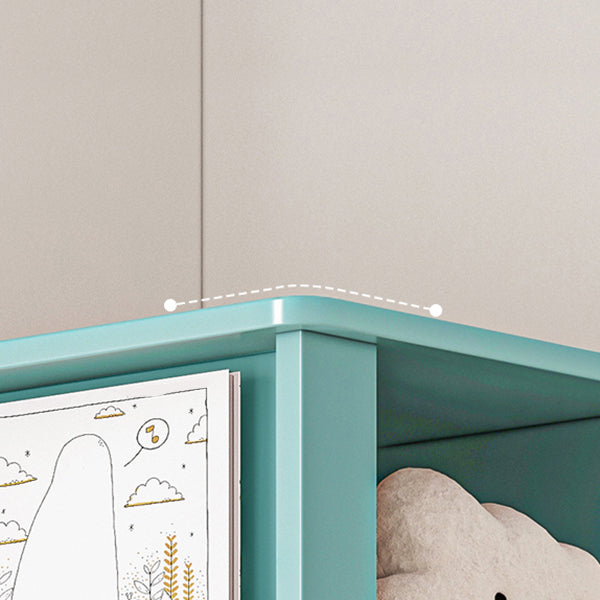 Estantería moderna de madera de ingeniería estándar estandalización vertical de espalda cerrada