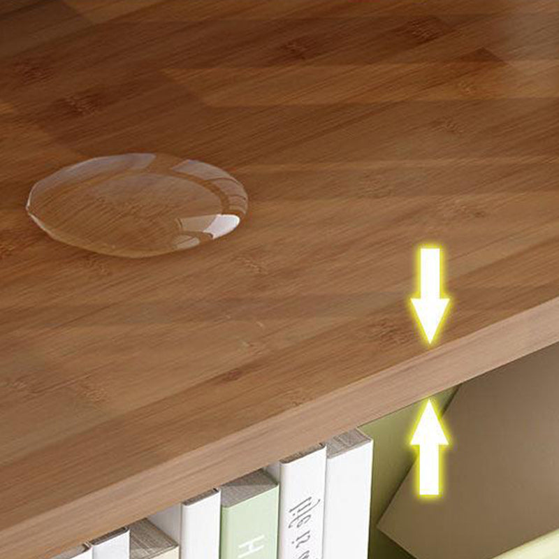 Estantería estándar de estilo contemporáneo de estilo de bambú sólido para la sala de estudio