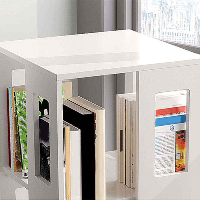 Geometric Shape Bookshelf Scandinavian Wooden Open Back Bookcase Clearhalo 'Bookcases' 'furn' 'furn_bookcases' 'Furniture' 'Office Furniture' 5637336